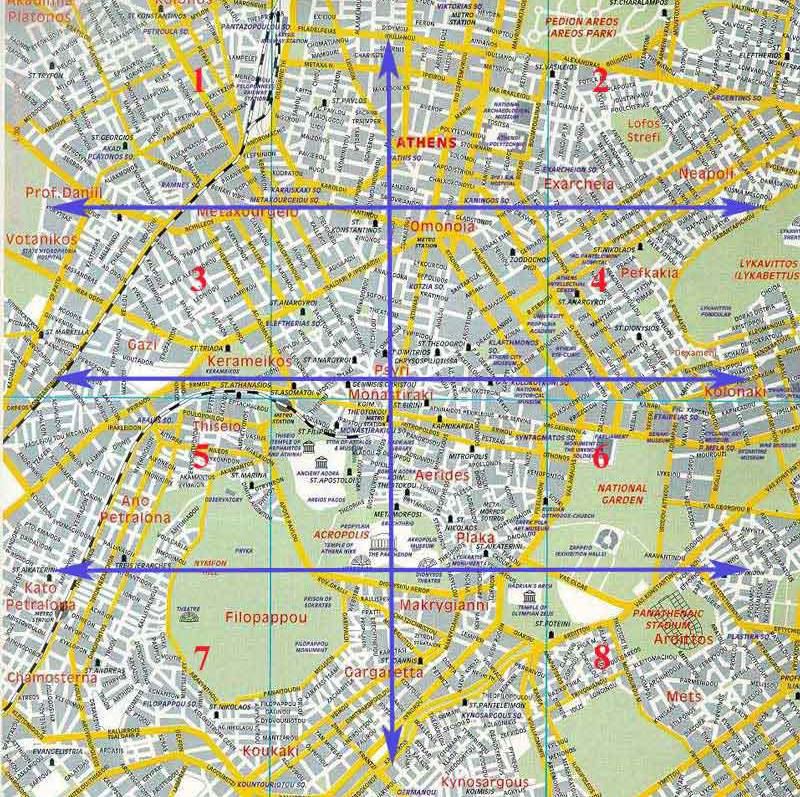 希腊-雅典地图,希腊地图高清中文版