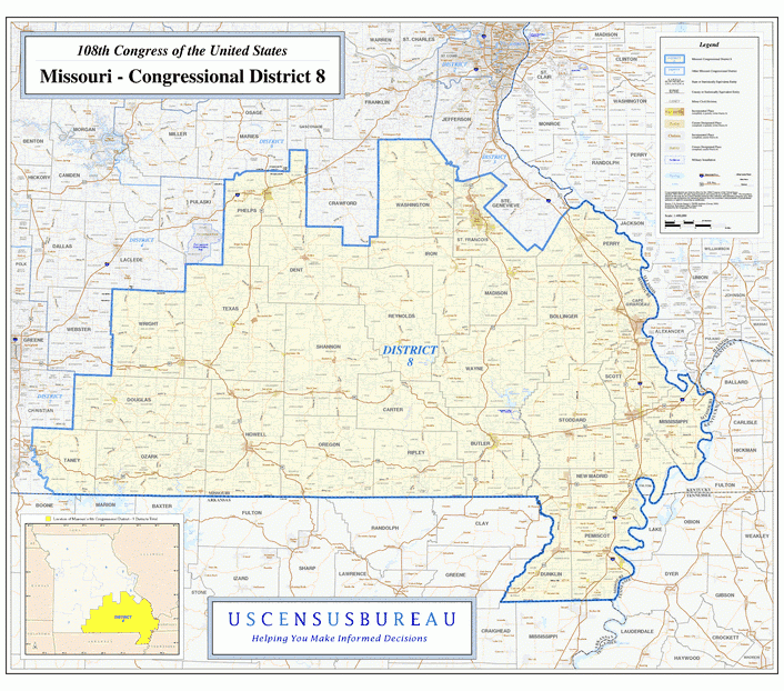 密苏里州(Missouri)行政区划图,美国地图高清中文版